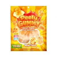 Peely Gummy Animal Shaped Mango 60g