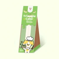 Triangle Sponge Cake - Matcha 90g