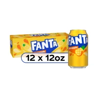 Fanta USA Pineapple Yellow 355ml